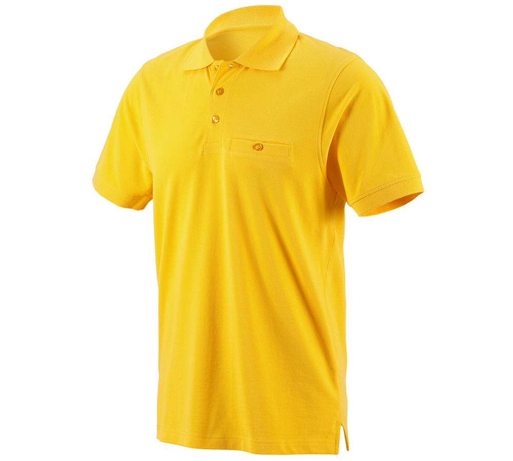 e.s. Polo-Shirt cotton Pocket