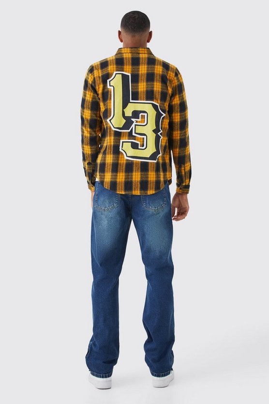 Tall lockere Jeans mit Reißverschluss-Saum