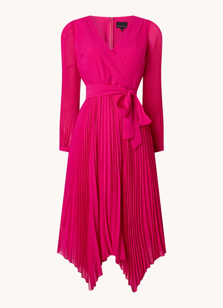 Kahdeksannen vaiheen vetoomus Petra-mekko, magenta 08