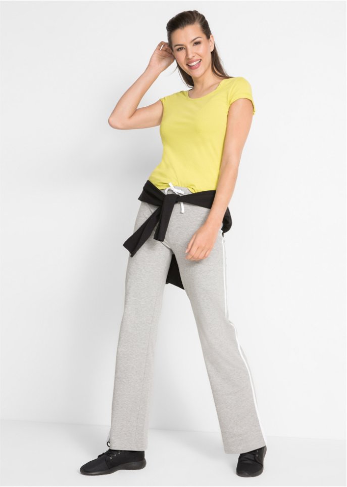 Shirthose aus Stretchmaterial im Doppelpack, gerade geschnitten