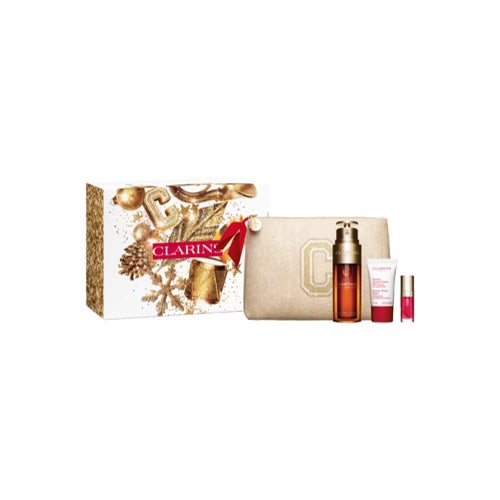 Clarins Double Serum & Nutri-Lumière Rutinní sada