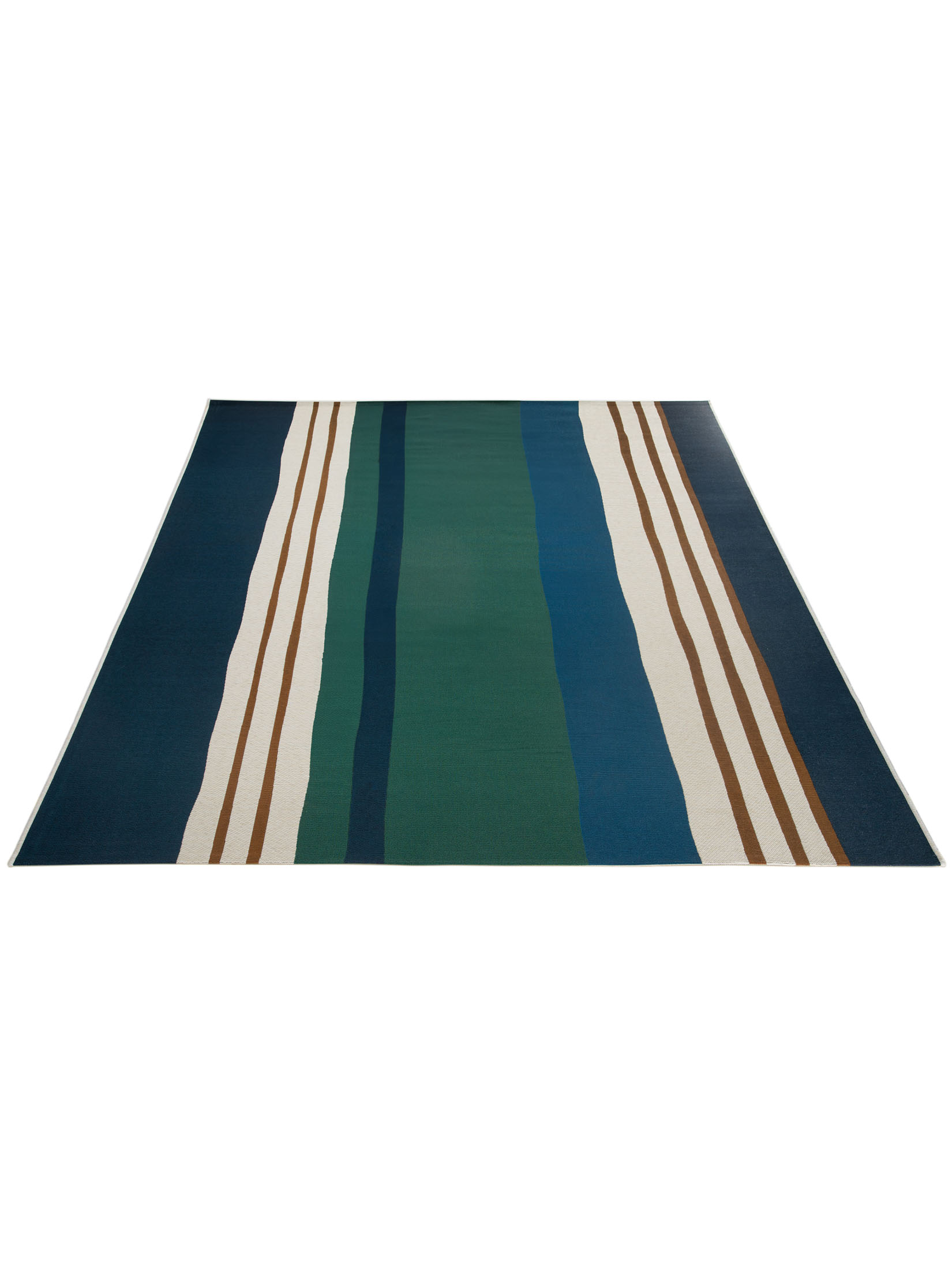 Lindos Outdoor-Teppich, Navy Blue