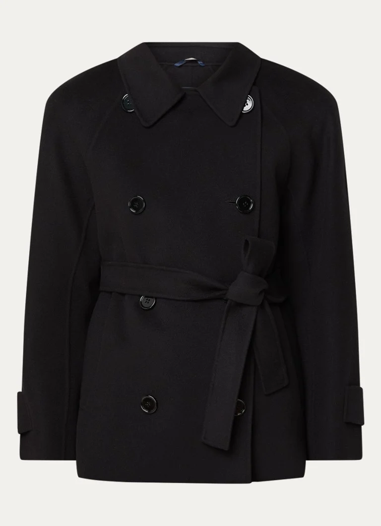 MaxMara Louis kaksirivinen neitsytvillainen takki sivutaskuilla