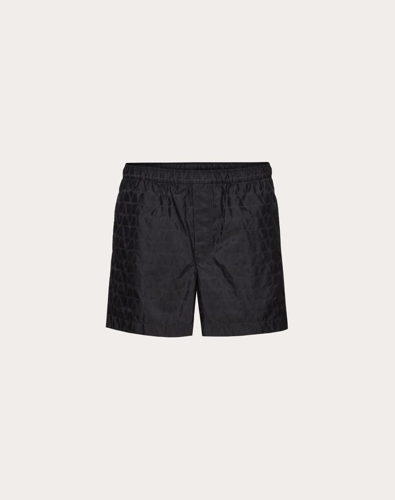 Nylon zwempak met Iconographe Toile-patroon