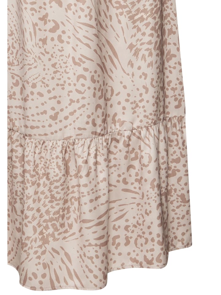 LASCANA Maxirock in beige-sand-bedruckt günstig kaufen