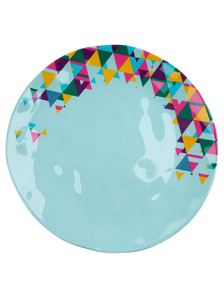 Tasty 2er-Set: Dessertteller in Grau/ Hellblau - Ø 23 cm günstig kaufen onesize