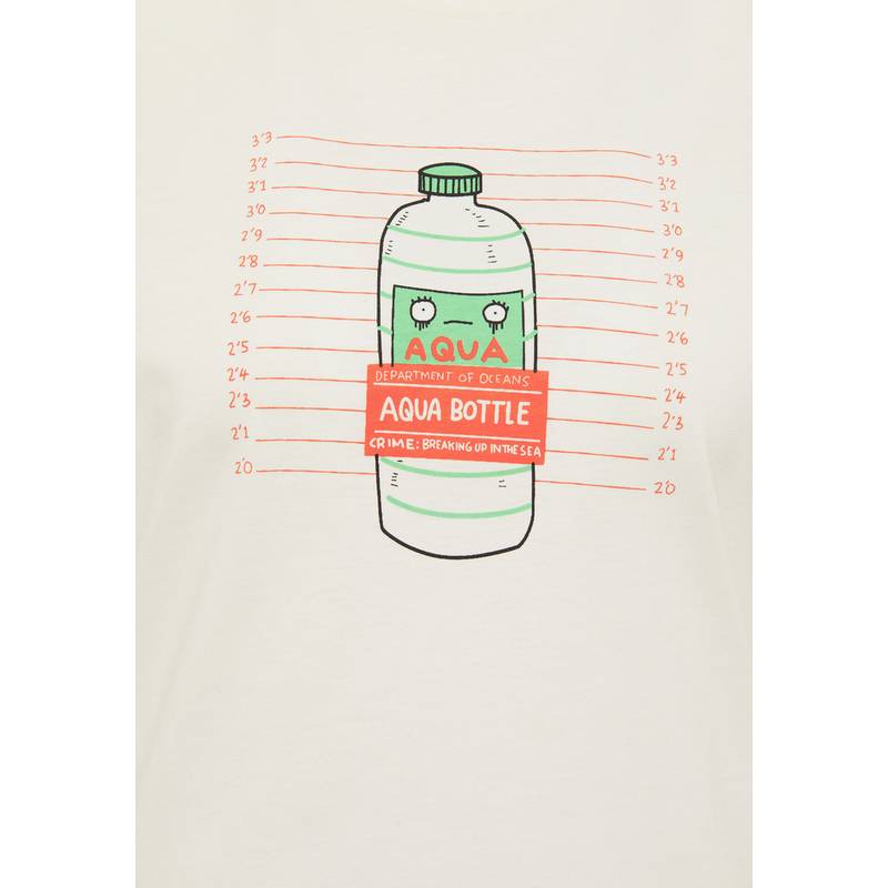 SOMWR T-Shirt With Aqua Bottle Print T-Shirt Damen