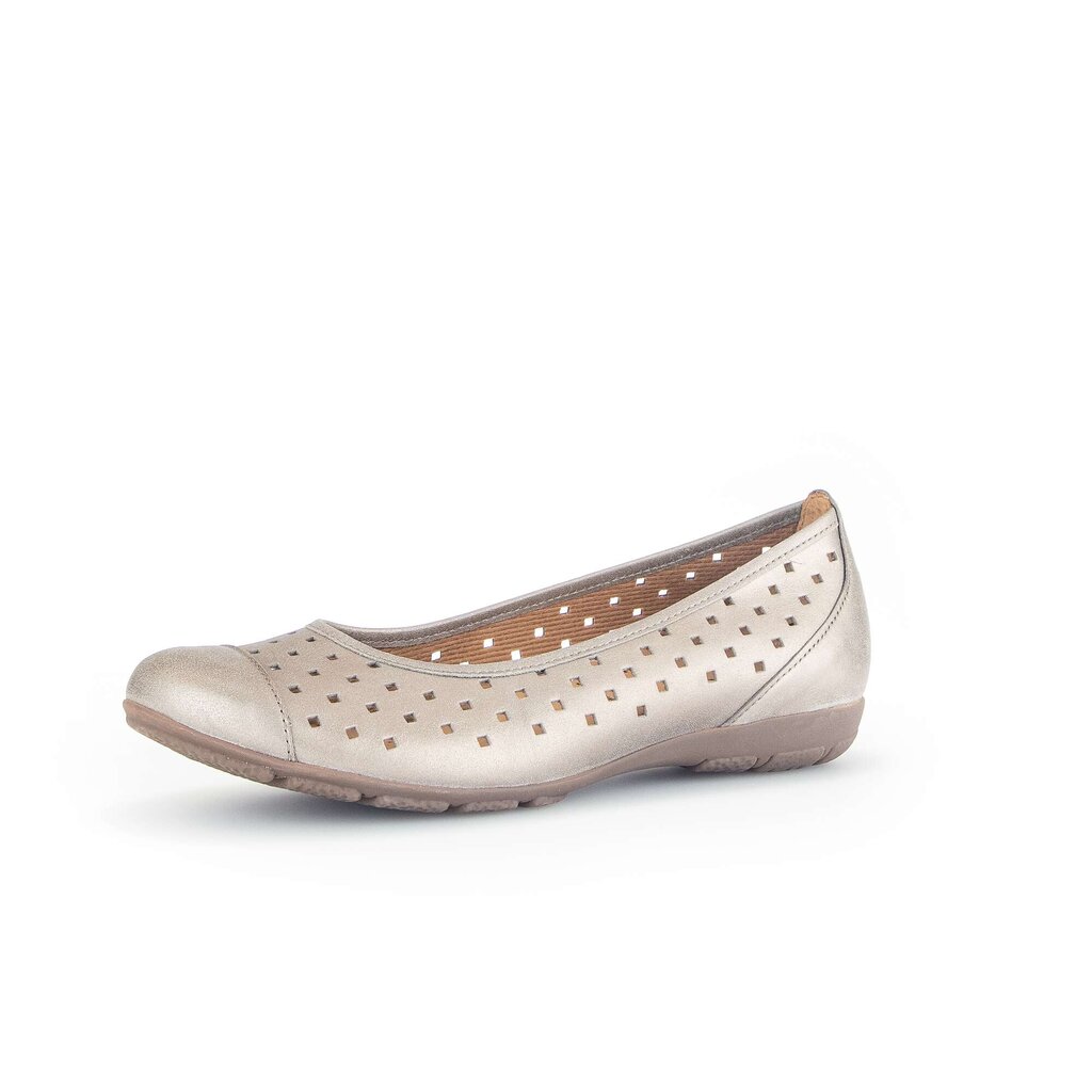 Gabor fashion Sportliche Ballerina grau