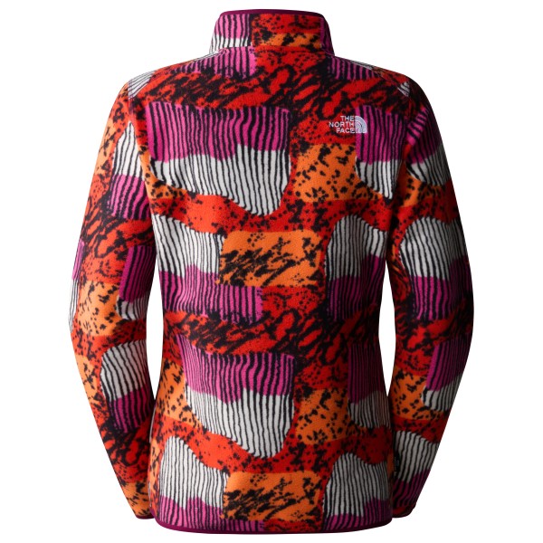 The North Face - Women's 100 Glacier Printed 1/4 Zip - Fleecepullover