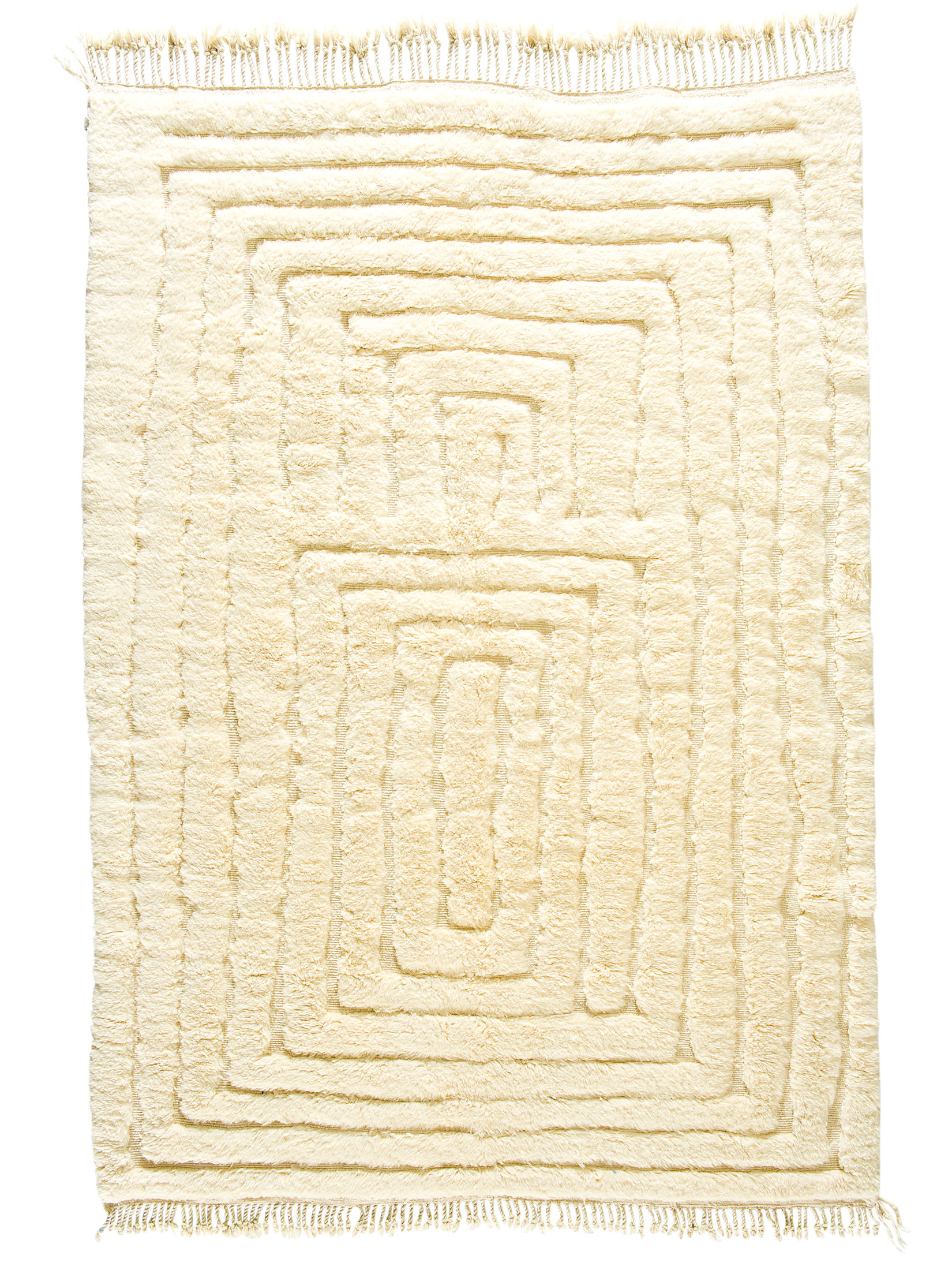 Beni Ourain ca. 225 x 310 cm, Unikat / Einzelstück