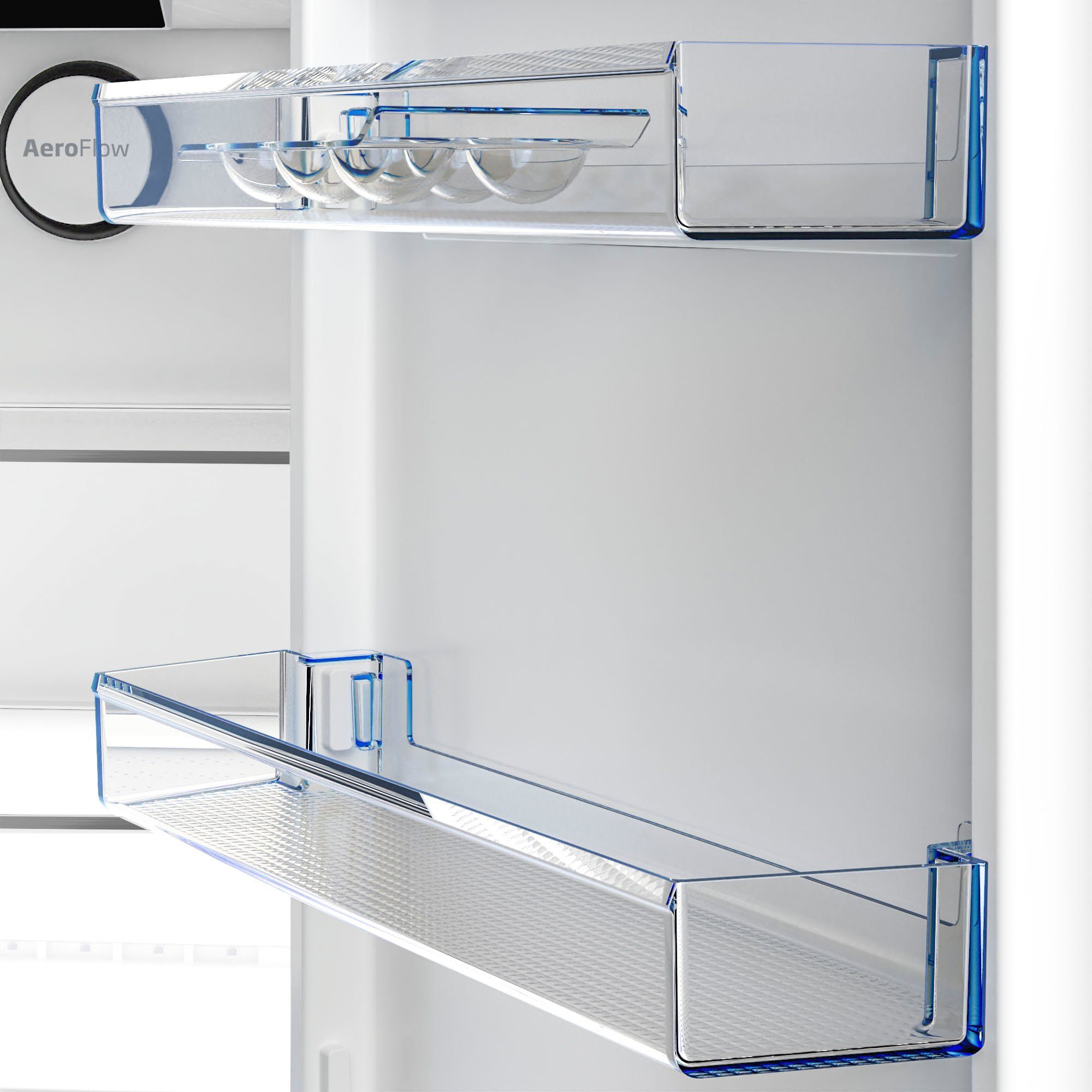 BEKO Kühl-/Gefrierkombination B5RCNA366HXB1 7524620013, 186,5 cm hoch, 59,5 cm breit
