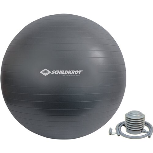 BALL SCHILDKRÖT GYMNASTIKBALL, ANTI-BURST QUALITÄT, INKL. LUFTPUMPE, PHTHALATFREI