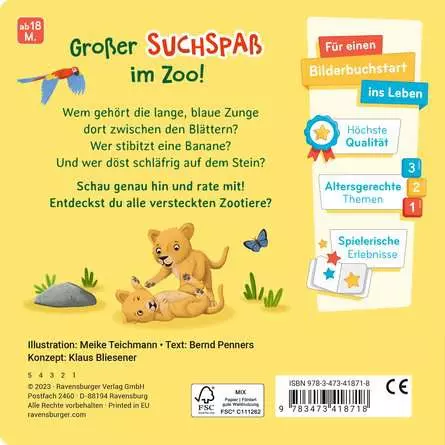 Rate mal: Wer spielt im Zoo?