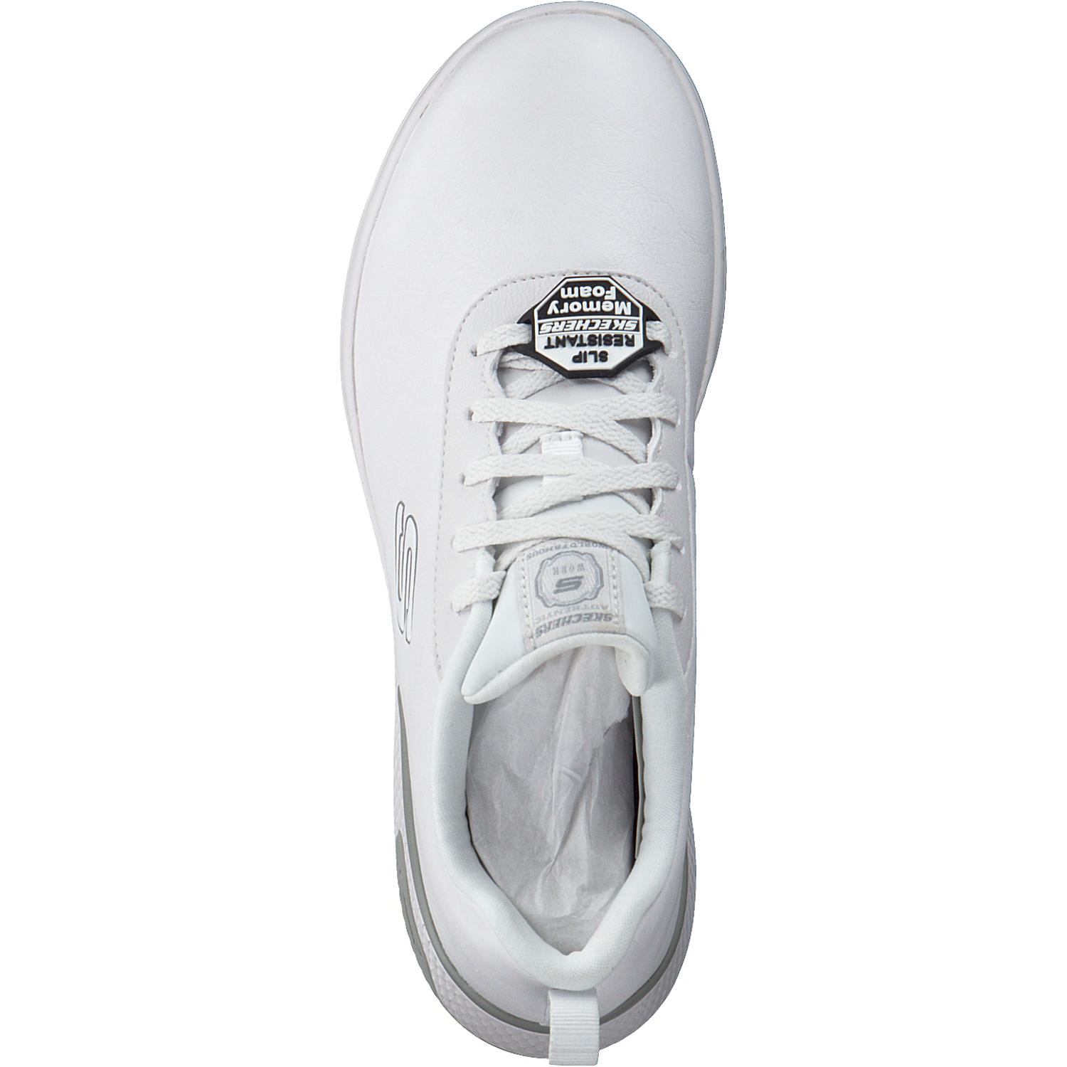 Skechers 108010EC, Sneakers Low, Damen, Weiß