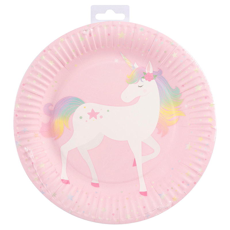 Giform Tallerken 8-pk unicorn