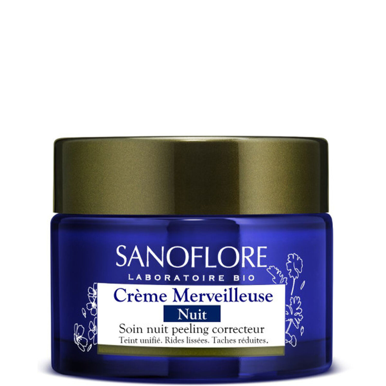 Sanoflore Merveilleuse Crème Nuit Peeling Anti-rides