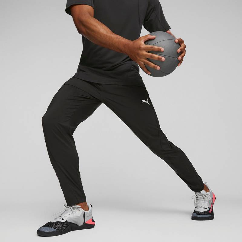 PUMA Fit Woven Tapered Trainingshose Herren