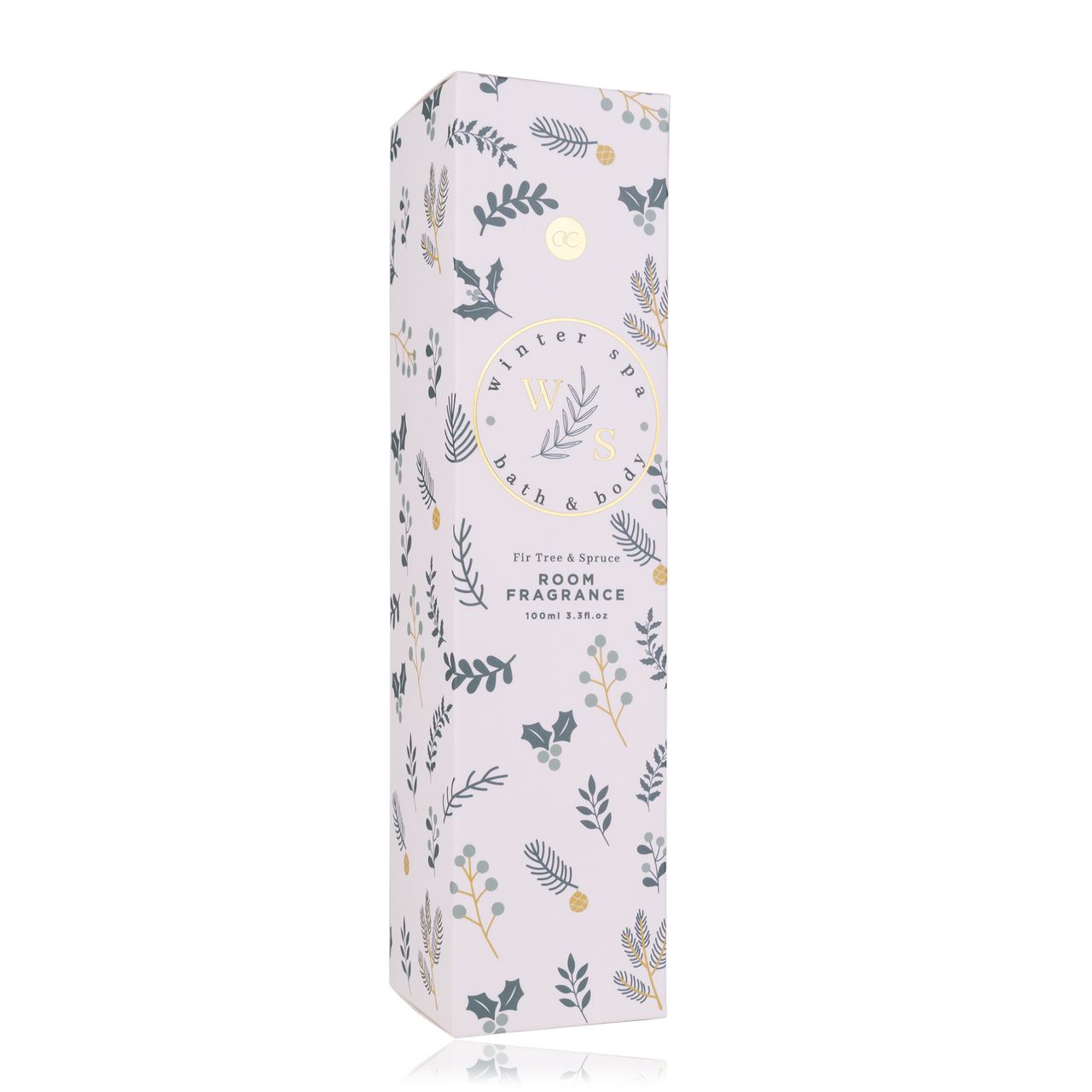 accentra Raumduft WINTER SPA in schmaler Glasflasche inkl. Geschenkbox