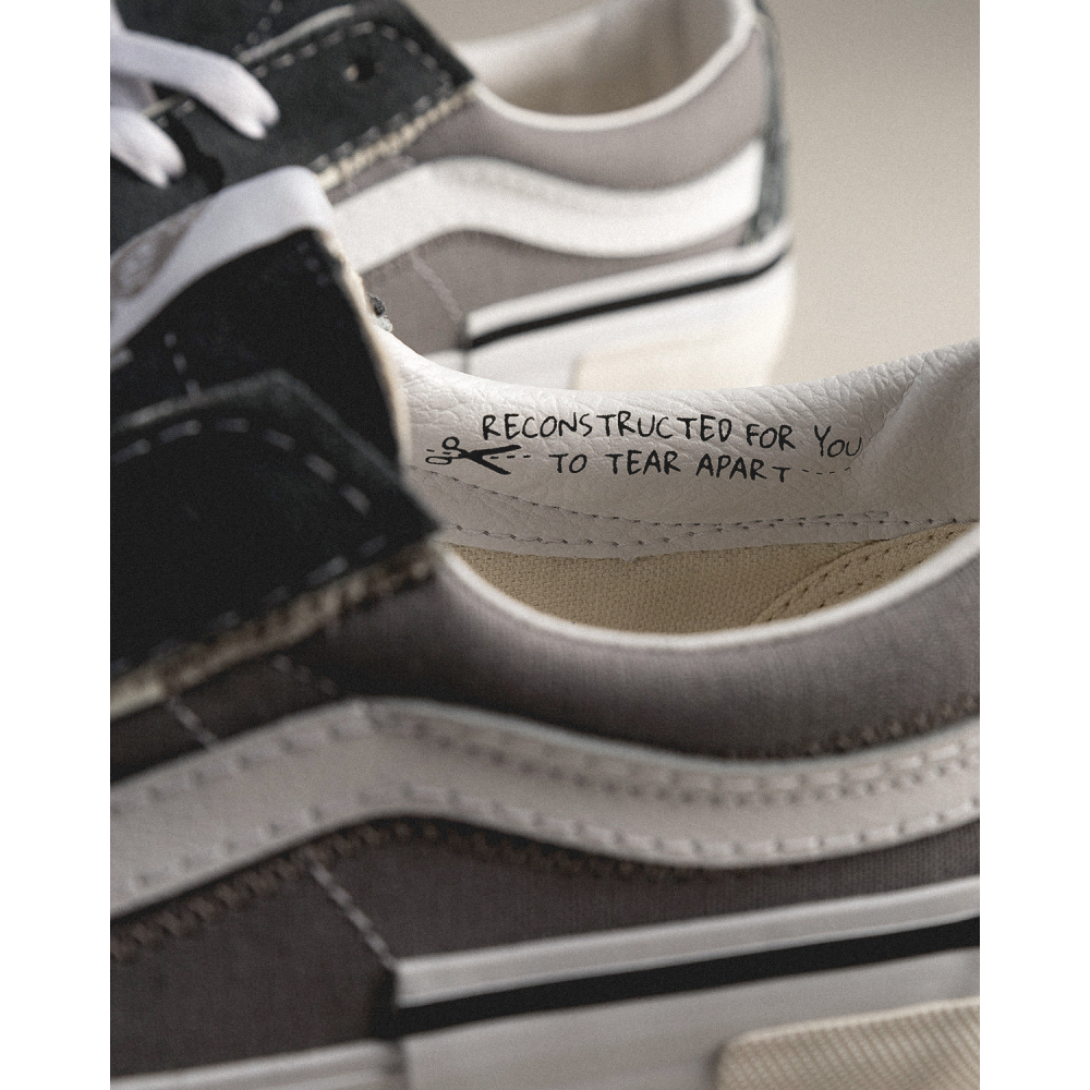 Vans Sk8 Low Reconstruct VN0009QSGRY1 / grau