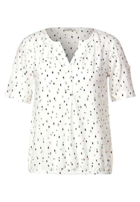 CECIL Bluse mit allover Print