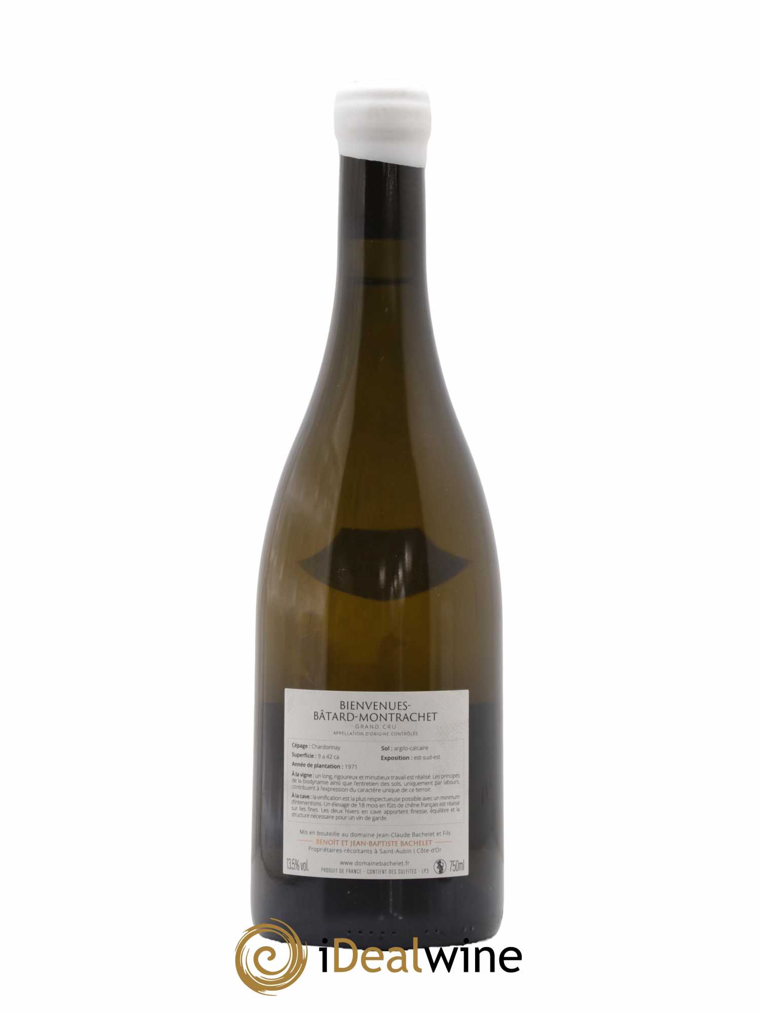 Bienvenues-Bâtard-Montrachet Grand Cru Jean-Claude Bachelet (Domaine)  2015 - Lot de 1 Bouteille