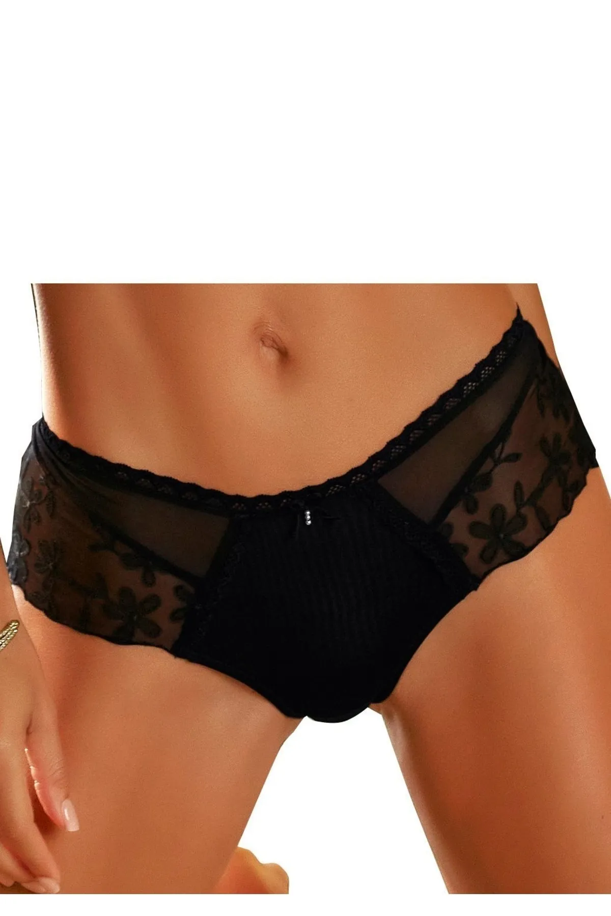 LASCANA  Unterhosen - Schwarz - Unifarben