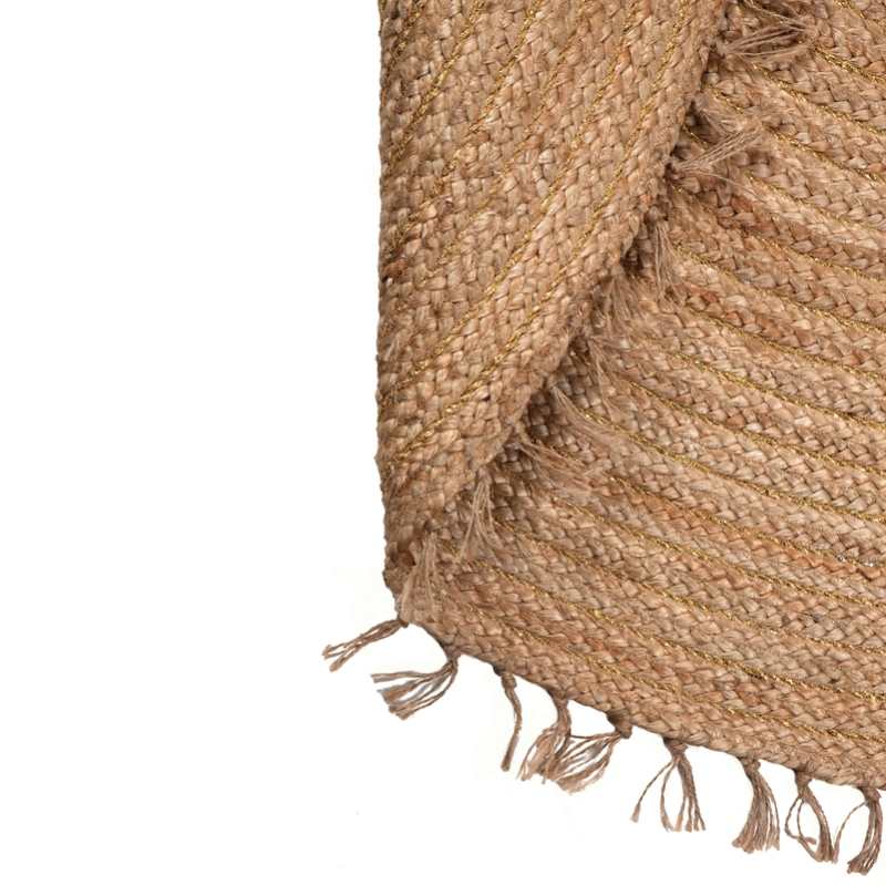 Tapis jute rond 140cm ABHA