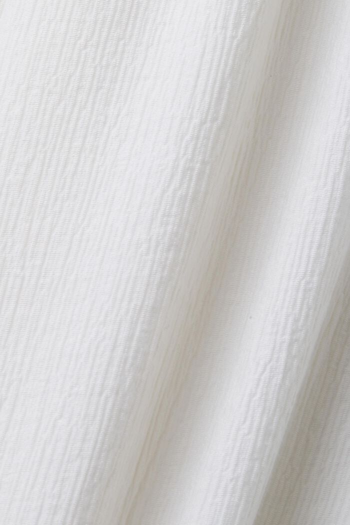 Pull-on-Hose mit weitem Bein und Crinkle-Optik