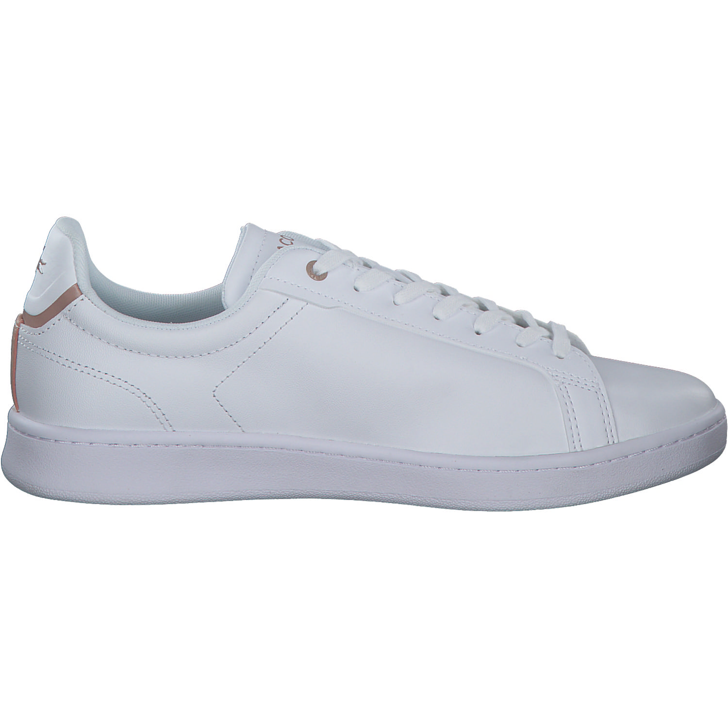 Lacoste Carnaby Pro 45SFA0083, Schnürschuhe, Damen, white/ lt pink