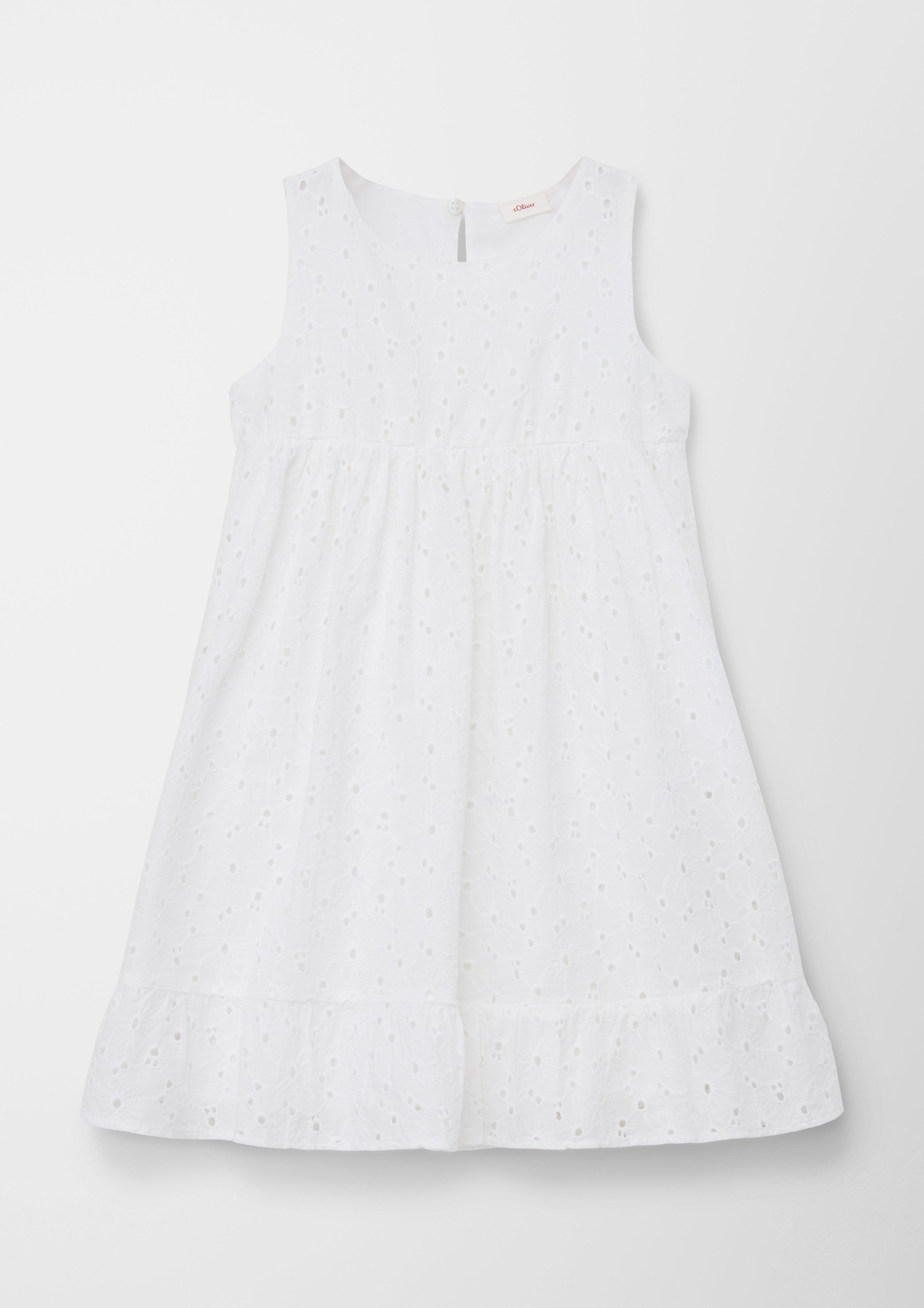 Kleid aus Broderie Anglaise  2130556-0100
