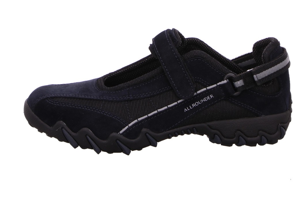 MEPHISTO Freizeit Schnürer blau Niro C Suede 07 Mesh 07