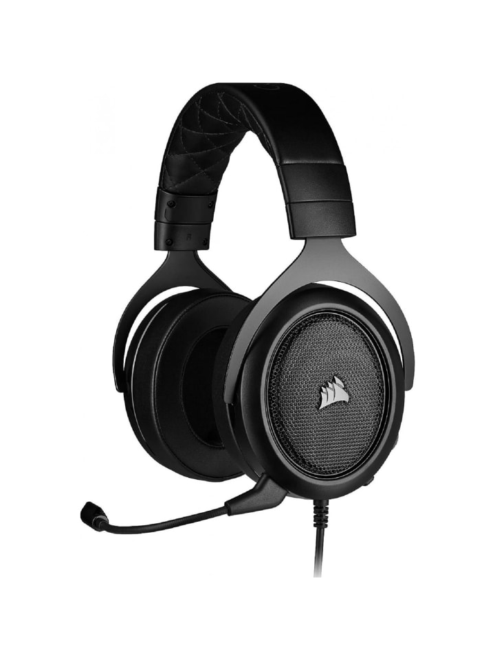 Corsair Corsair HS50 Pro Stereo Gaming Headset (Anpassbare Memory-Schaumstoff in Schwarz günstig kaufen onesize