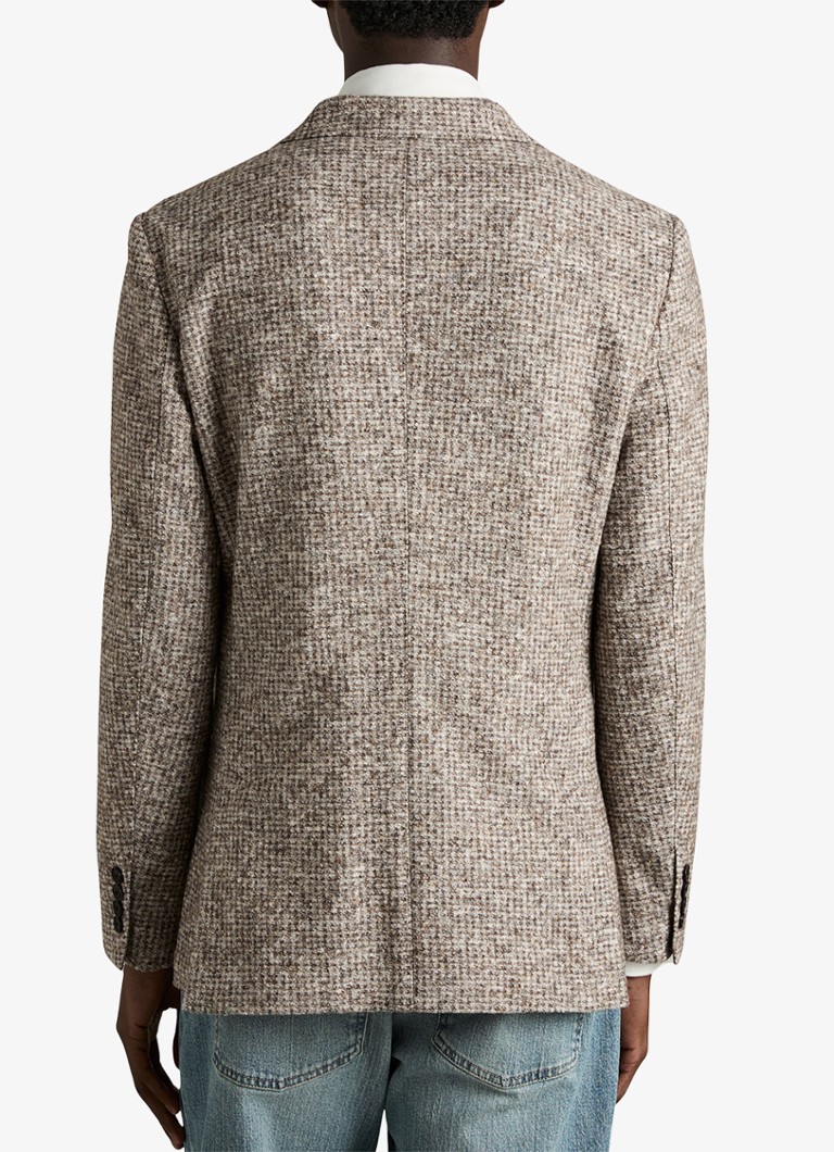 Reiss Mineral single-breasted jacket in tweed