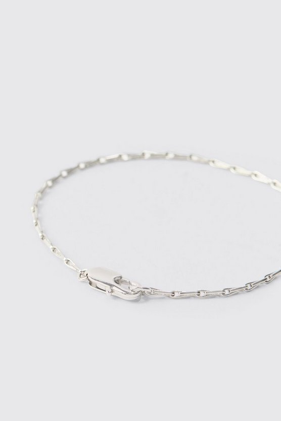Metall-Armband in Silber