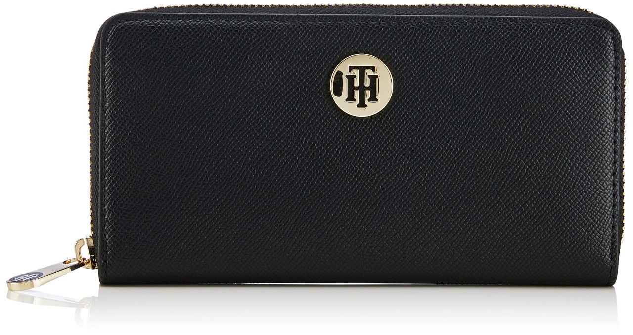 TOMMY HILFIGER Handtaschen schwarz HONEY LRG ZA WALLET