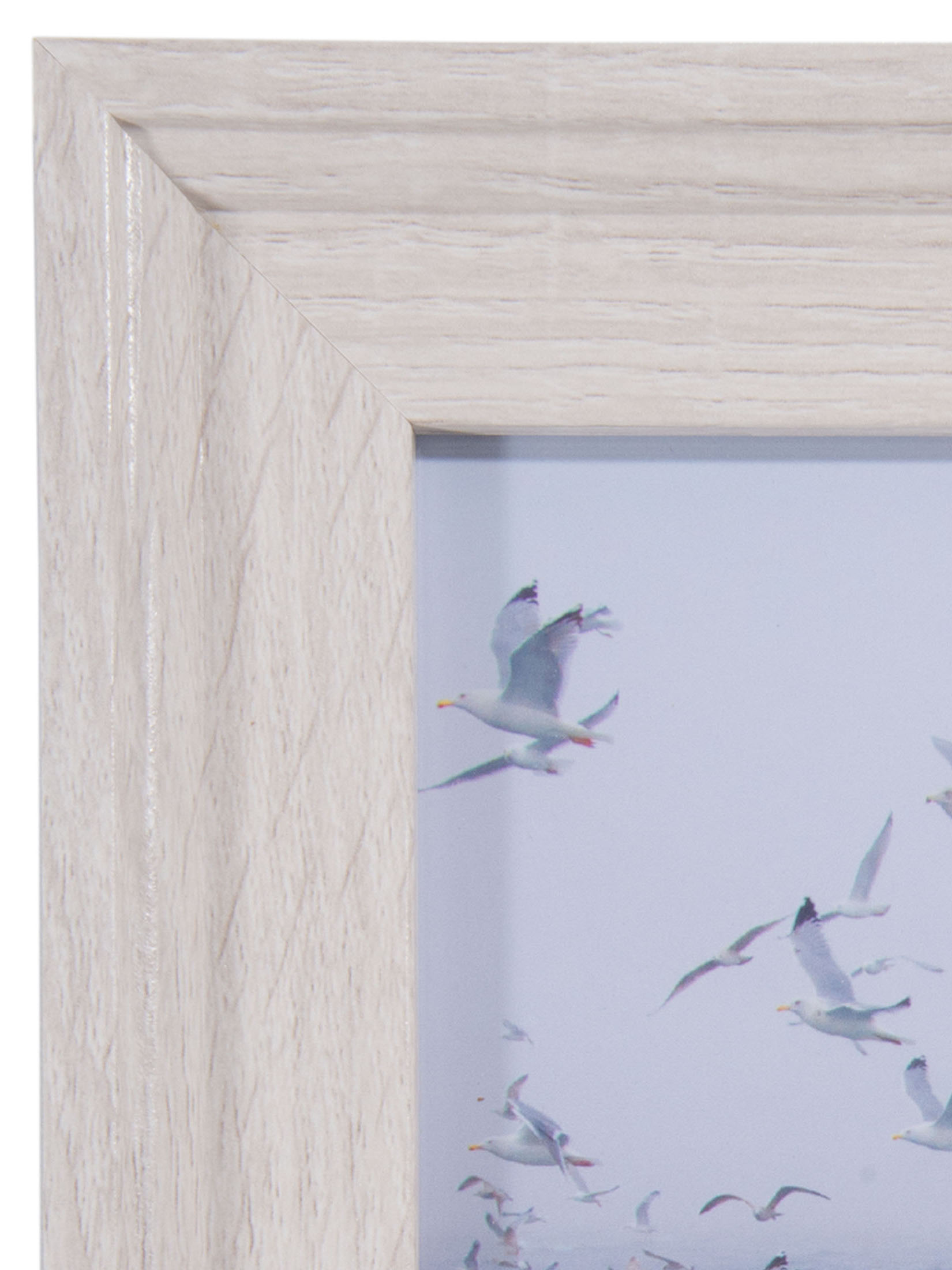 Plain Frame Bilderrahmen, Mattweiss