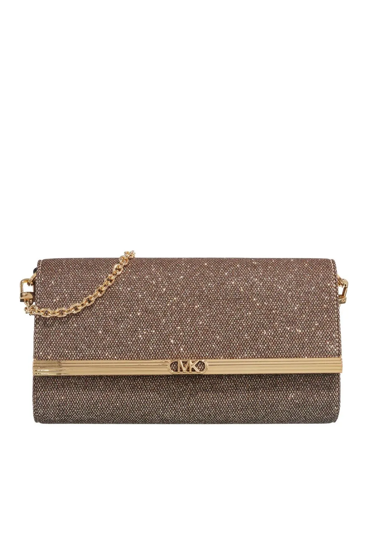 Michael Kors  Große Clutch Mona in Gold