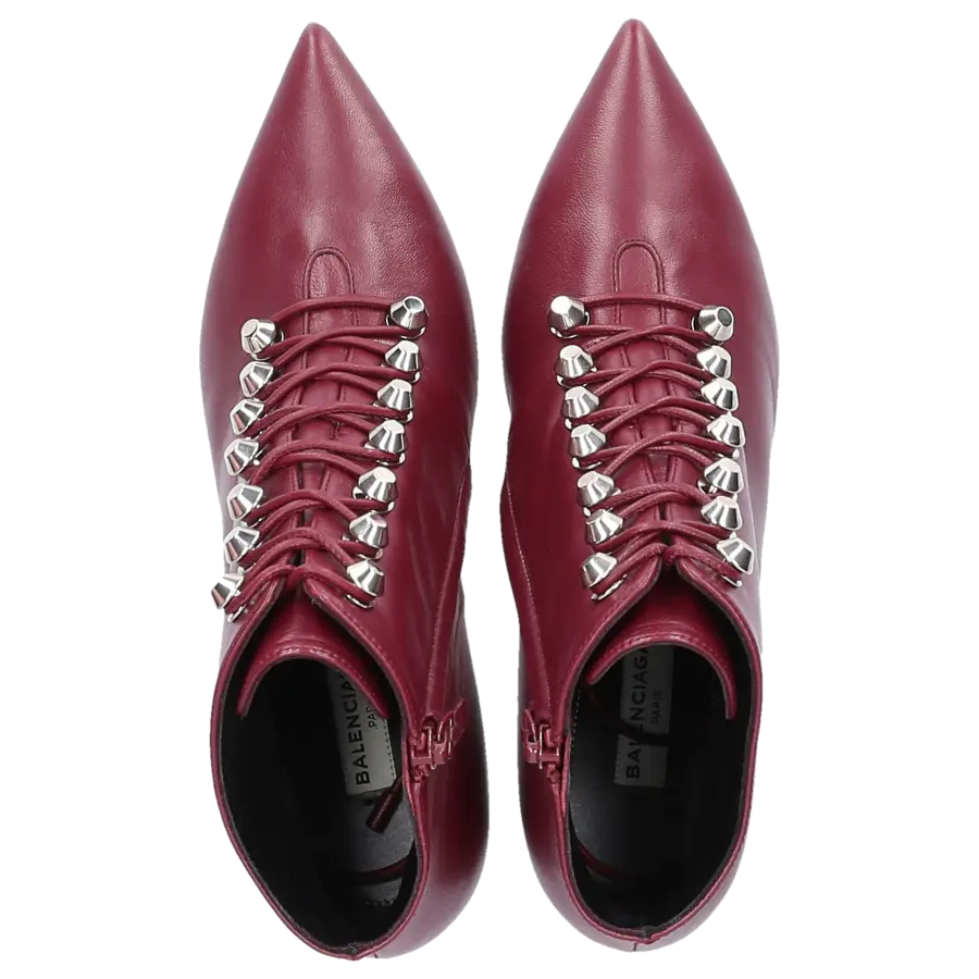 Balenciaga - Stiefeletten WAWF0 Kalbsleder - rot