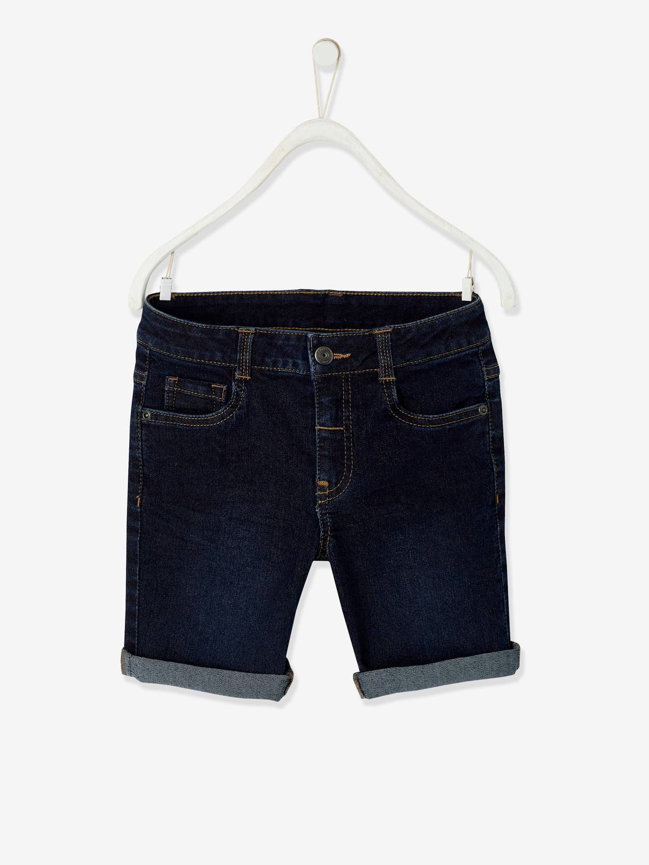 Bermuda en jean Basics garçon denim brut