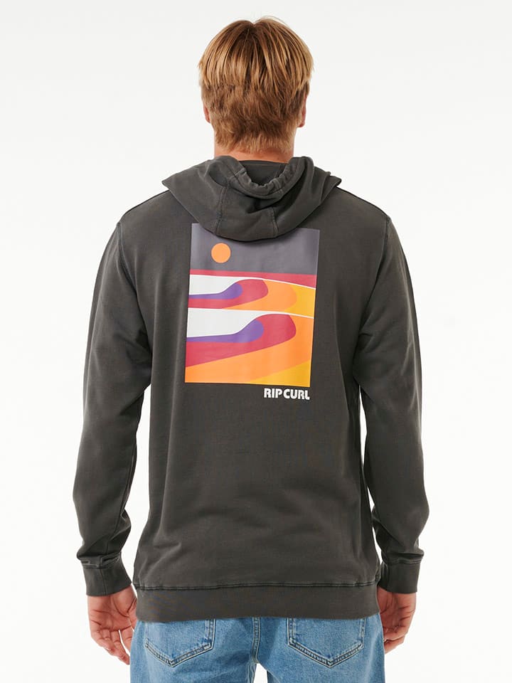 Rip Curl Sweatjacke in Anthrazit günstig kaufen
