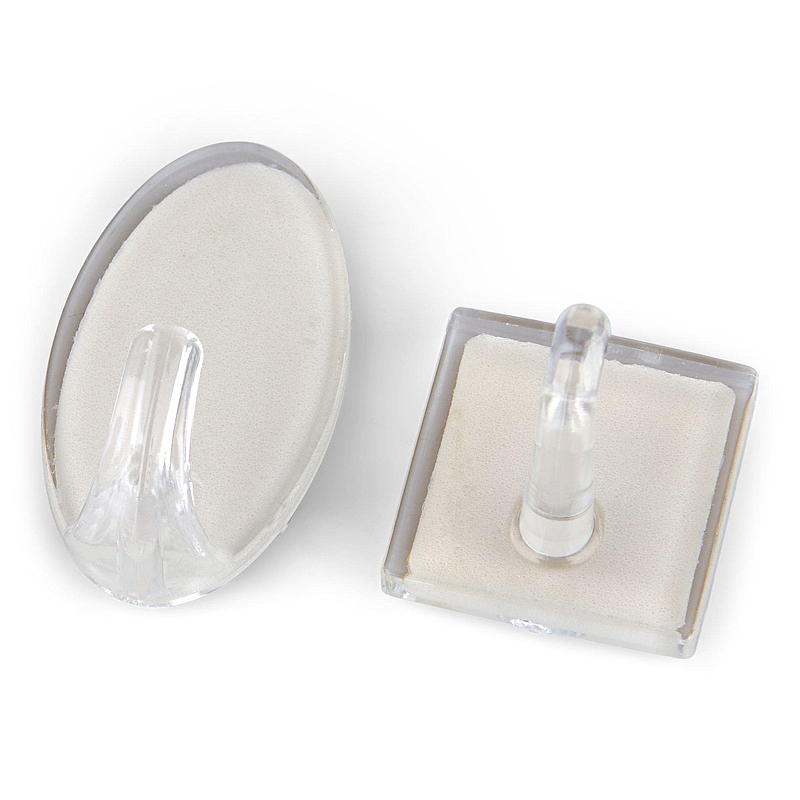 Home Plastknagg 4-pk klar