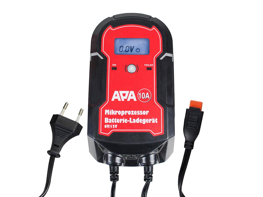 APA Mikroprozessor Batterie-Ladegerät 6/12V 10A