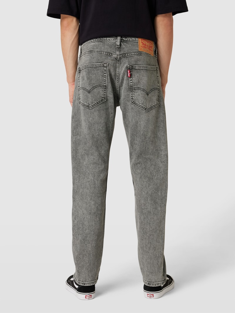 Tapered Fit Jeans Modell '502 TAPER' in hellgrau