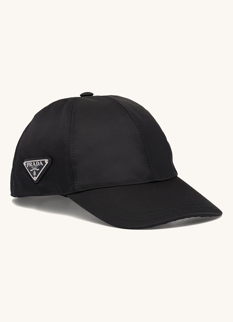 Prada  Re-Nylon Baseball pet met logo
