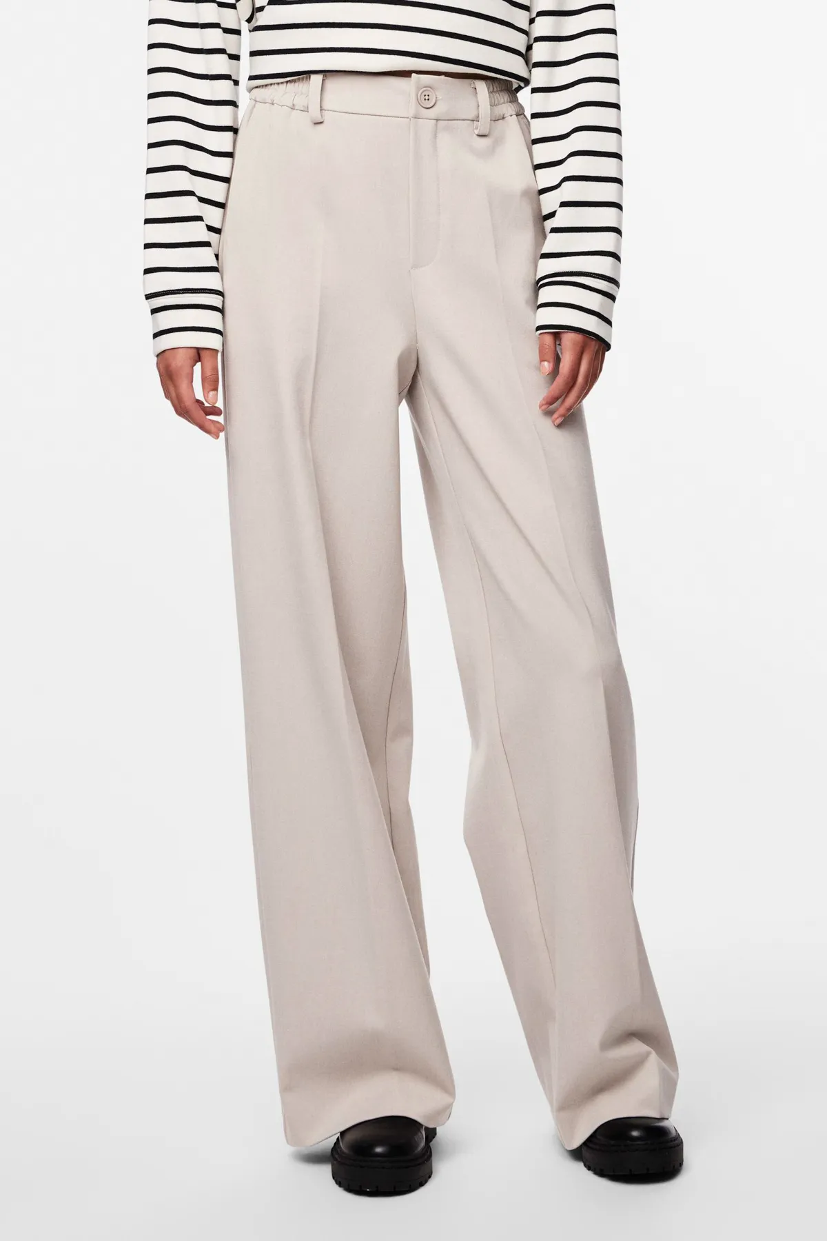 PIECES  Pccamıl Hw Wide Pant Noos