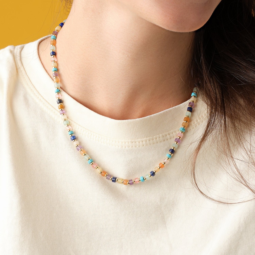 FAVS Chaînette Acier inoxydable collier
