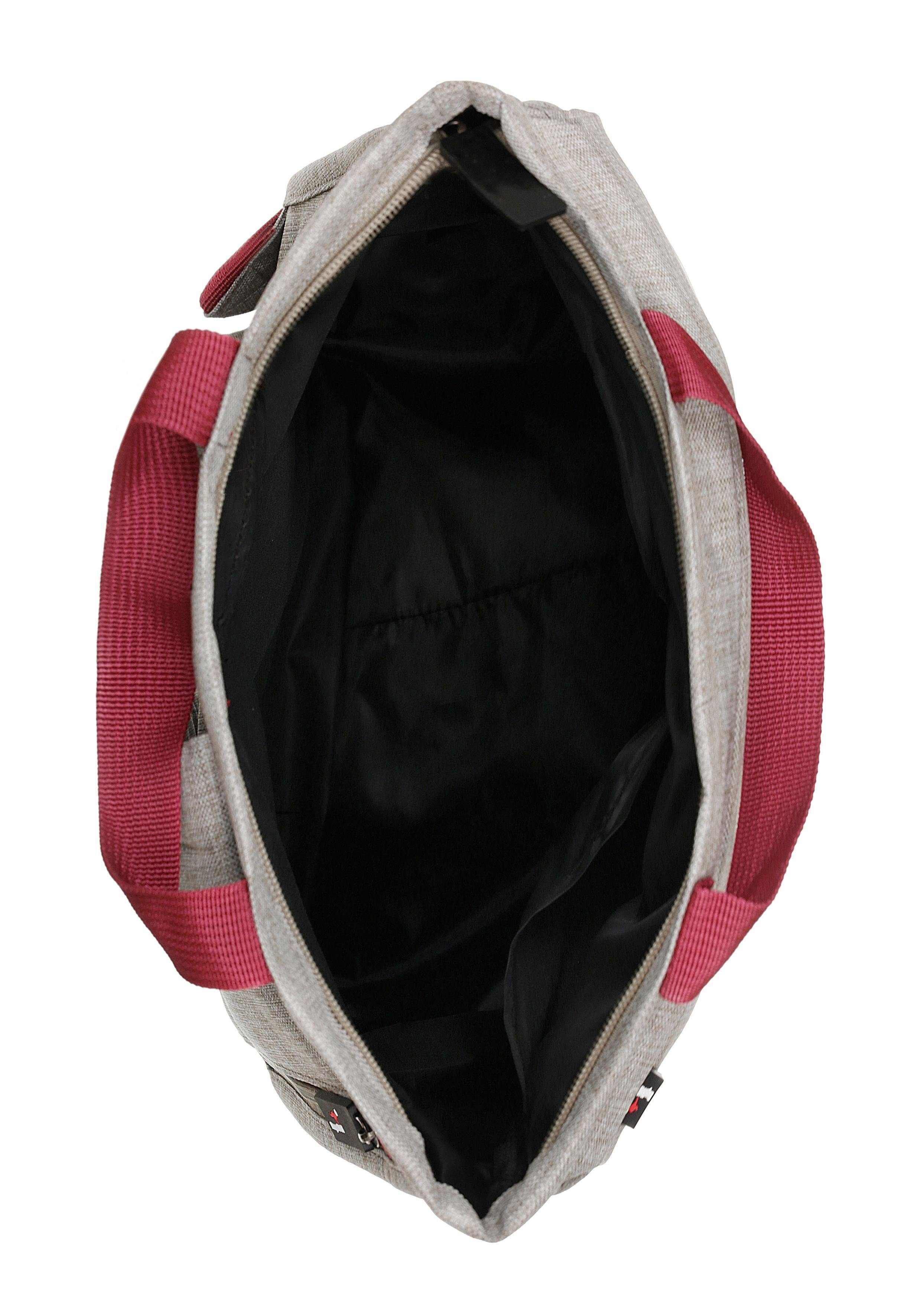 KangaROOS Cityrucksack, kann auch als Tasche getragen werden