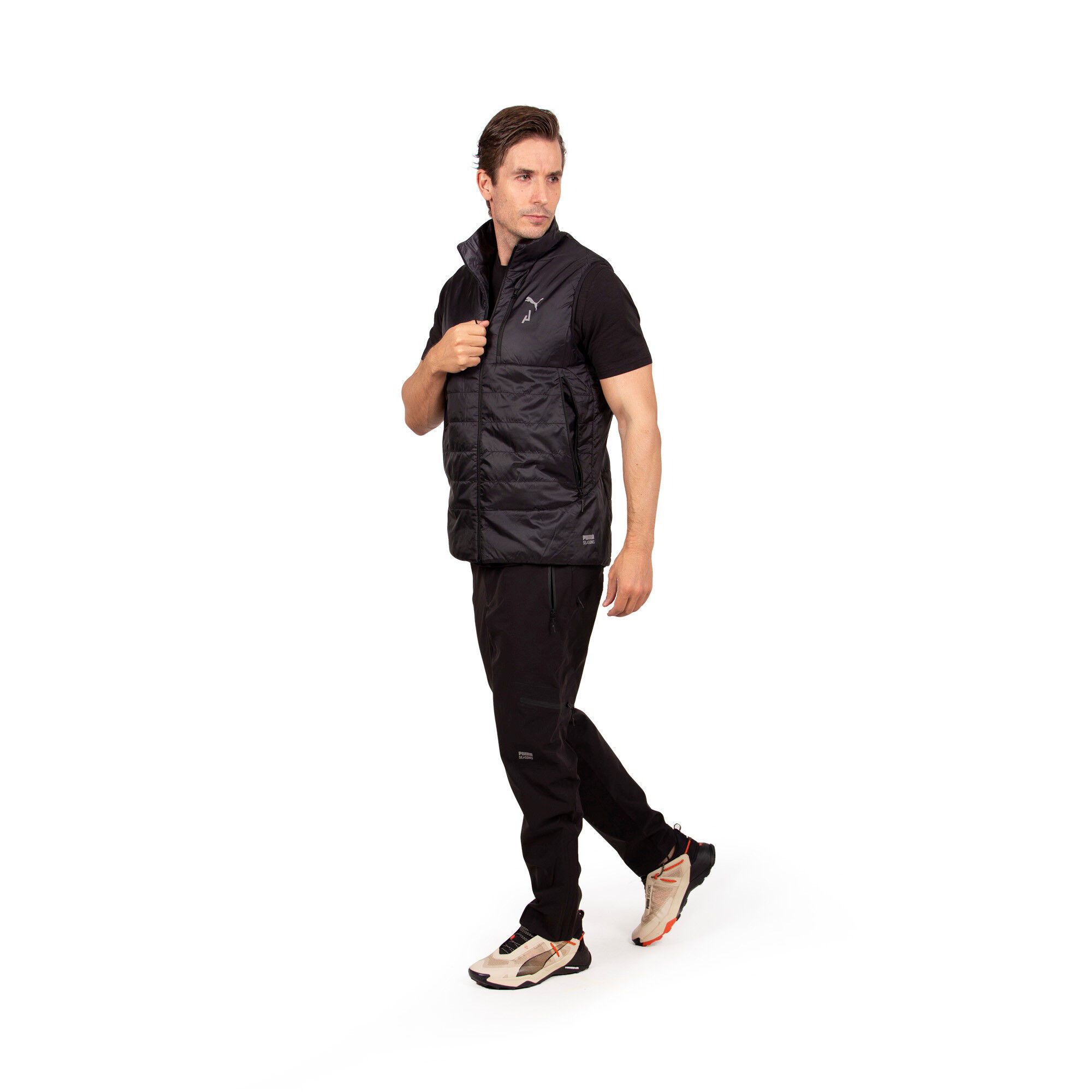 Seasons Reversable Primaloft Laufweste Herren - Schwarz