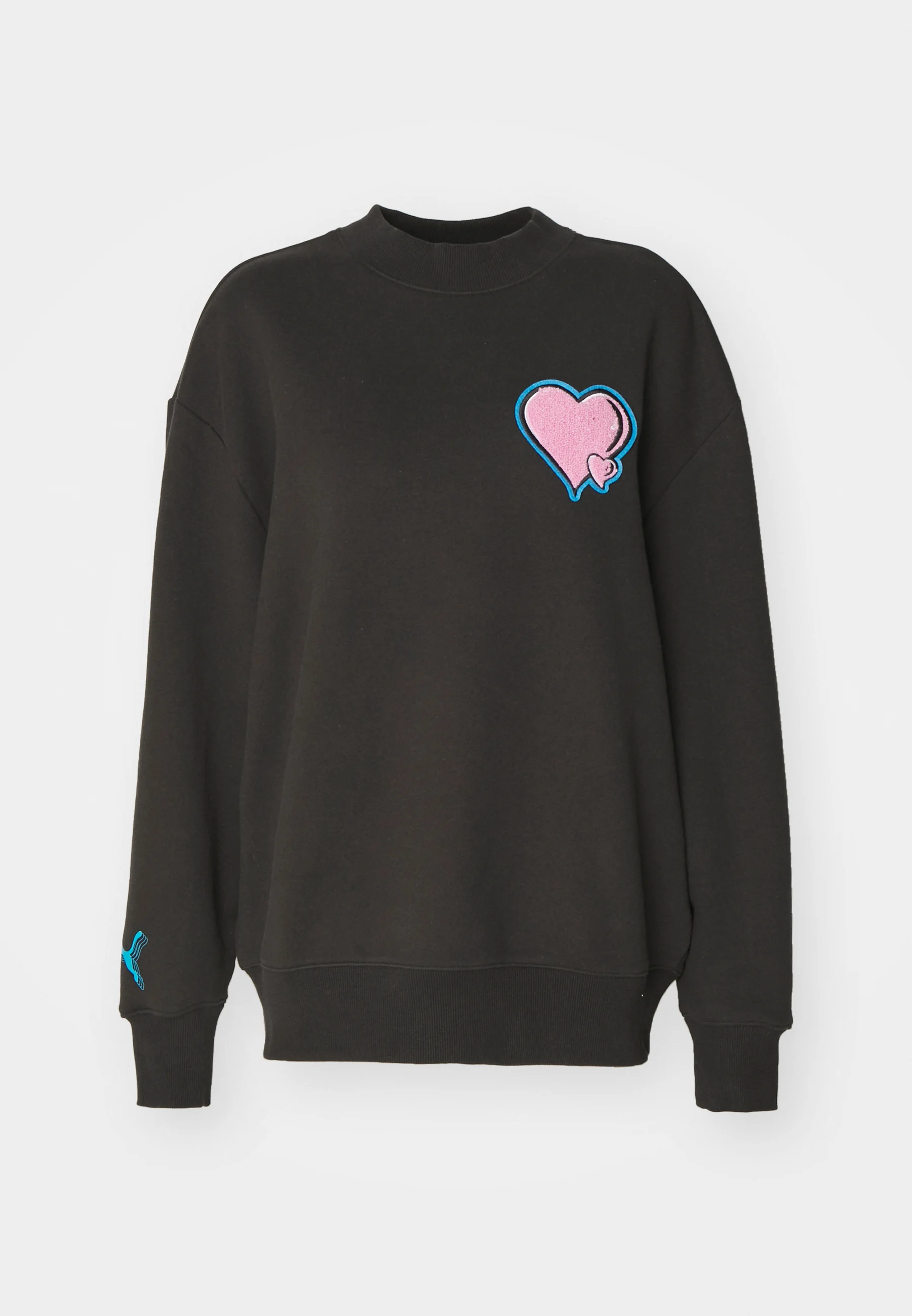 Sudadera Puma WHOLE FIGHT LOVE CREW - Negra