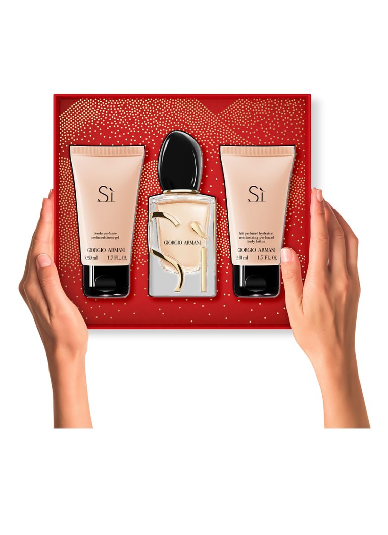Giorgio Armani Sì Eau de Parfum - Set de îngrijire a pielii ediție limitată